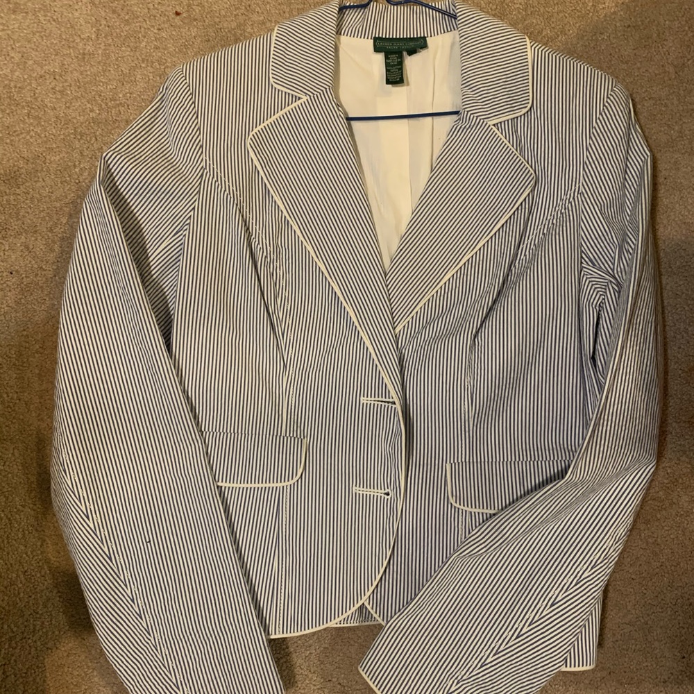 Ralph Lauren Seersucker Jacket